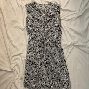 Blue/White Floral Dress